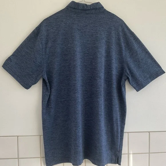 Callaway Opti-DRI Men’s Heather Navy Polo Shirt for Men SZ: L. - Picture 2 of 7